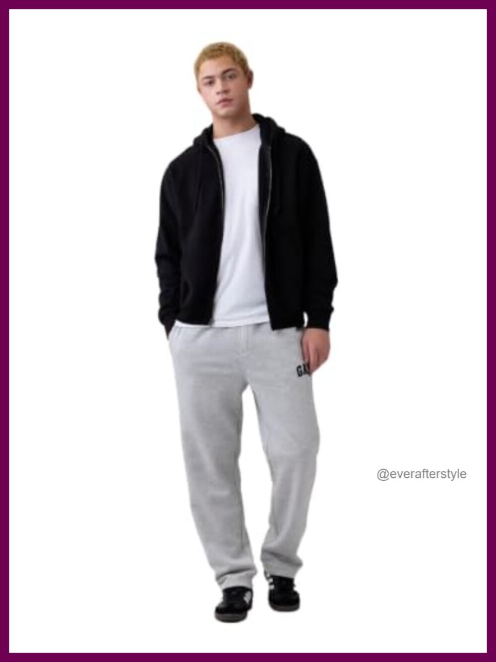 Heritage Logo Straight Knit Performance Sweatpants Slim Fit Men